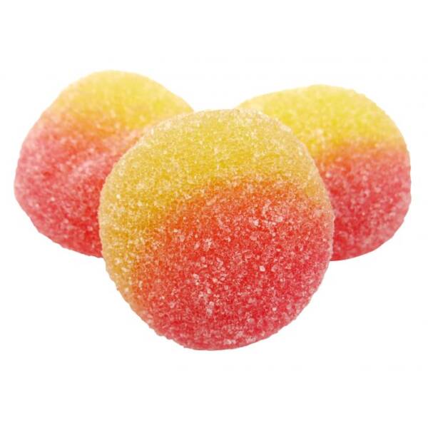 Kingsway Fizzy Peaches 100gram