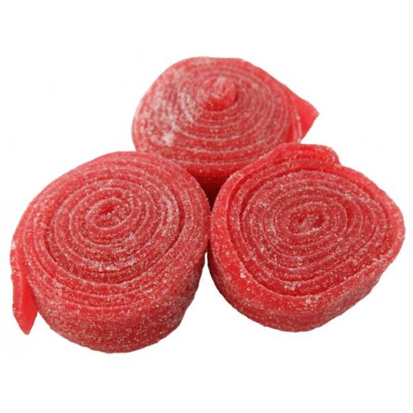 Kingsway Fizzy Red Liquorice Roll 100gram