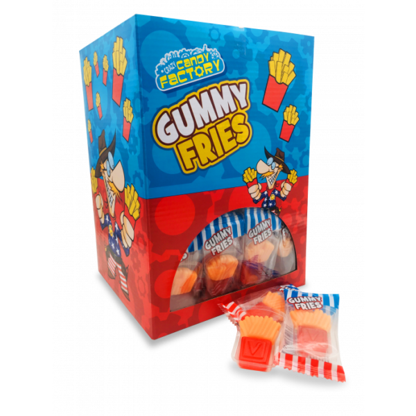 Crazy Candy Factory Mini Gummy Fries 10g