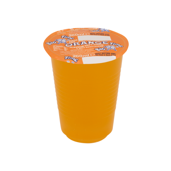 Big Time Orange Cup Drink 200ml