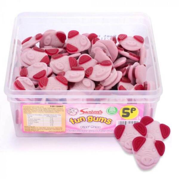 Swizzels Fun Gums Pigs Mugs 5p